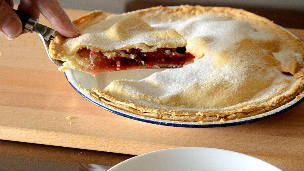 Homemade Blackberry & Apple Tart