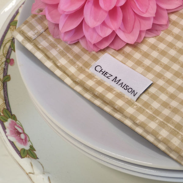 Lunch Napkin 100% Cotton. 2 PACK
